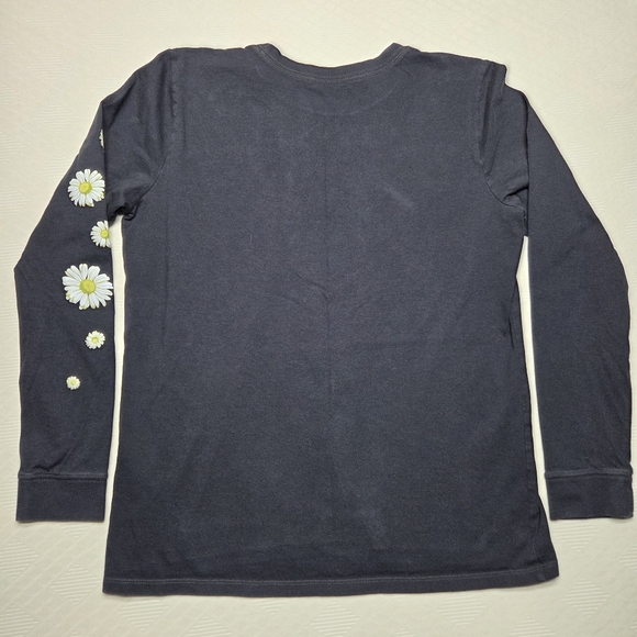 Life Is Good Women's Detailed Wildflowers Long Sleeve Crusher Tee Size-Large - Picture 10 of 10